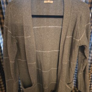 Maurices Silver and Black Cardigan